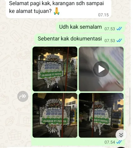 Pengiriman Papan Bunga Selamat Jatimulya Tambun Selatan