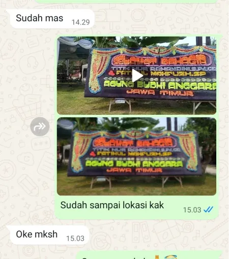 Pengiriman Papan Bunga Jatimulya Tambun Selatan