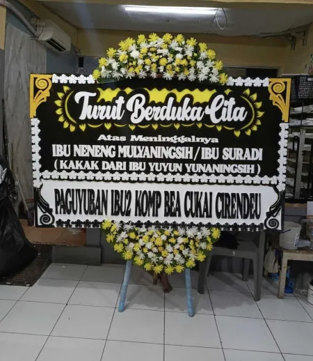 Papan Bunga Duka Jatimulya Tambun Selatan